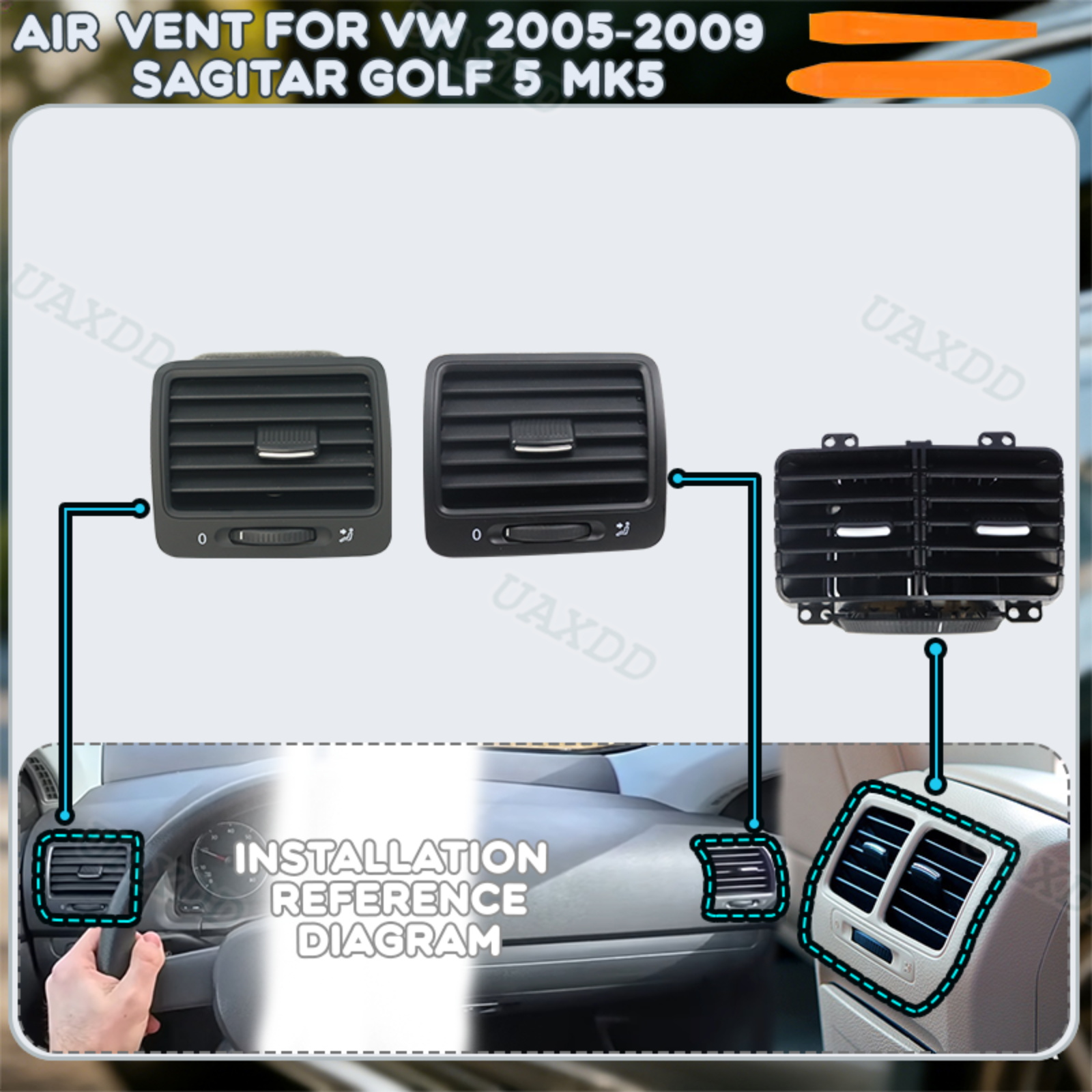 Golf Equipment Outlet - Piezas de Ventilación para Automóviles VW