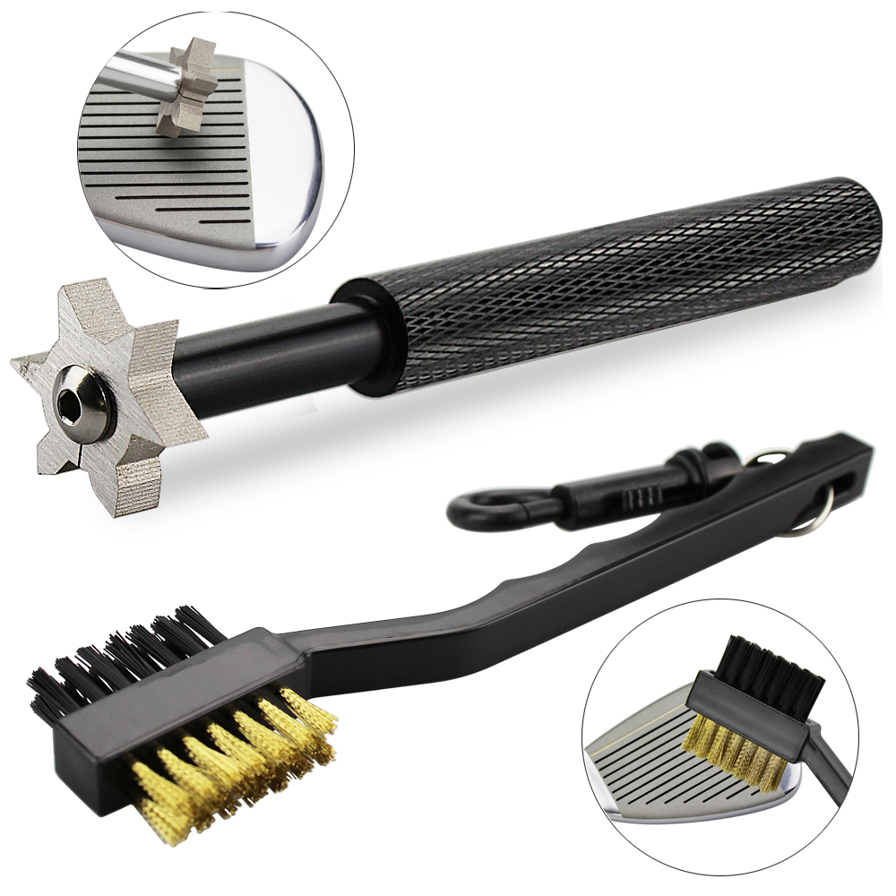 Golf Equipment Set - 2 unids/set cepillo para palos de