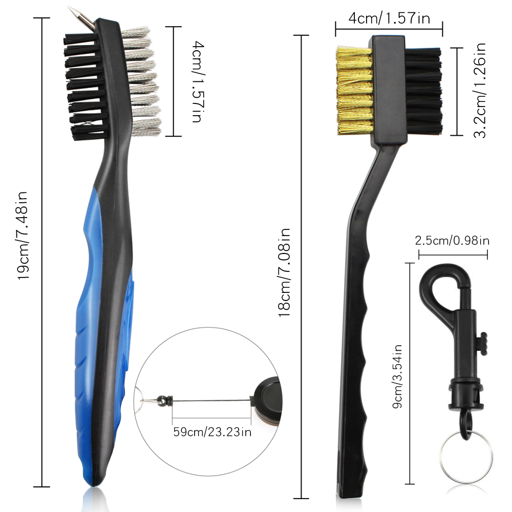 2 unids/set cepillo para palos - Golf Equipment Set reseña y precio