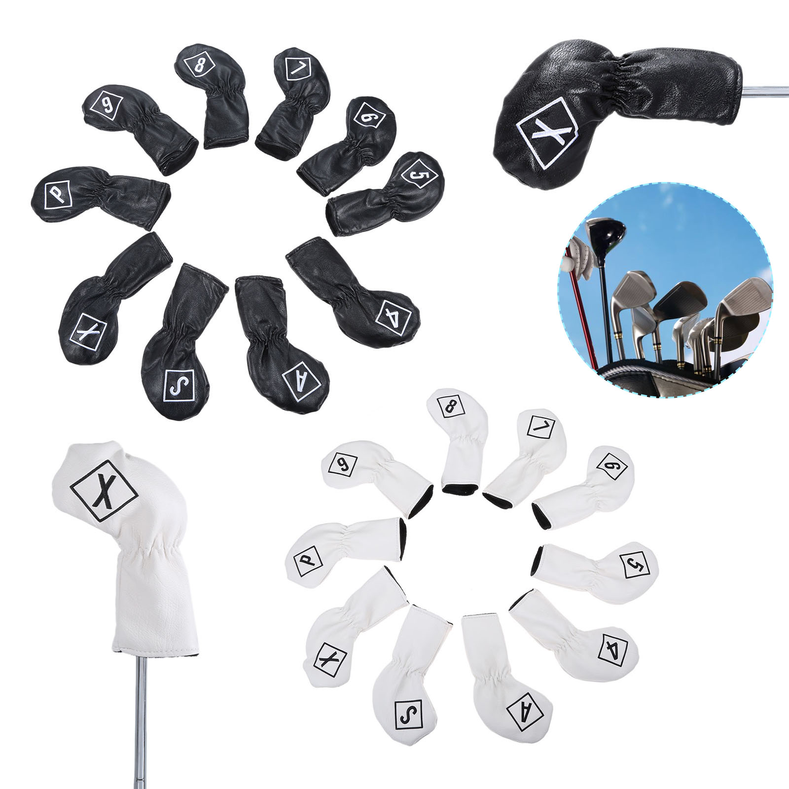 10 unids/set de fundas para ca - Golf Equipment Set reseña y precio